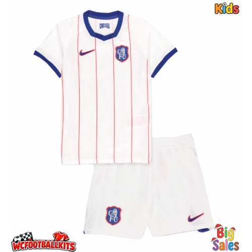 Chelsea Valentin Barco #4 Replica Third Stadium Kit for Kids 2026-27 Short Sleeve (+ pants)